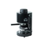 Szarvasi SZV-620 CAFE LUX kávéfőző, 800W, fekete színű, gőzcsappal, üveg kiöntő, biztonsági szelep, 304kPa nyomás