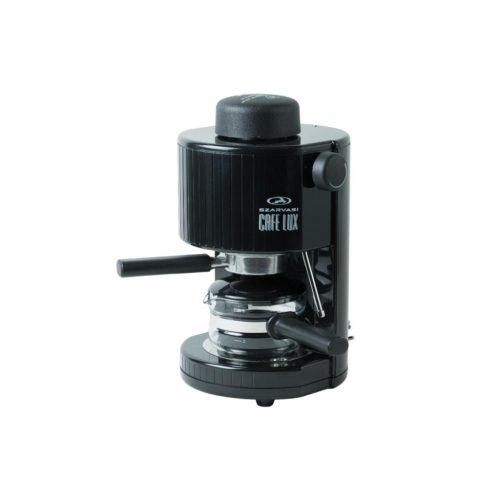 Szarvasi SZV-620 CAFE LUX kávéfőző, 800W, fekete színű, gőzcsappal, üveg kiöntő, biztonsági szelep, 304kPa nyomás