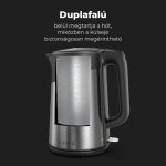 AENO AEK0003 EK3 elektromos vízforraló, max. 2200 W, 1,7 literes tartály, LED állapotjelző, rozsdamentes acél