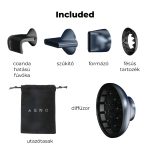 AENO AHD0003 HD3 hajszárító, 1500 W, 5 fűtési fokozat, ionizátor, kefe nélküli motor, LED kijelző, 570 gramm