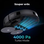AENO ARC0005S RC5S robotporszívó, 4000 Pa szívóteljesítmény, 2 in 1 portartály, 20 érzékelő és LiDAR, 4 takarítási mód, nedves és száraz tisztítás