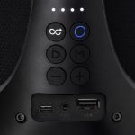 SAL BT 5000 hordozható bluetooth kihangosító, 2 x 25 W, sztereó boombox, FM rádió, USB, microSD, beépített mikrofon, RGB LED, ~30 óra üzemidő