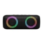 SAL BT2000 boombox, 2x10W, MP3 zenelejátszó, Bluetooth, mélysugárzó, basszus, RGB LED fényjáték, beépített akkumulátor, IPX5