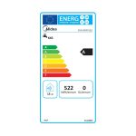 MIDEA D10-20VD1(U) elektromos vízmelegítő, bojler, 2000 W, 10 liter, zománcozott víztartály és fűtőszál, mechanikus vezérlés, konyhapult alá szerelhető