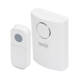   HOME DB 1060DC vezeték nélküli csengő, 100 m hatótáv, 36 dallam, egyedi kódolás
