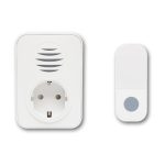 Home DBA1101AC vezeték nélküli csengő, elemes nyomógomb, max 110m hatótáv, 38 dallam, IP44 nyomógomb