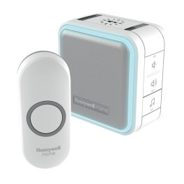   Honeywell Home DC515N vezeték nélküli csengő, 150m hatótáv, 9 dallam, időzíthető némítás, LED fényjelzés, többcsatornás, 230V-os tápellátás