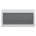Noirot E184115 Radiance H 1500 BL elektromos hősugárzó panel, 1500 W, IP24 védettség, beépített termosztát LCD kijelzővel, fali kivitel