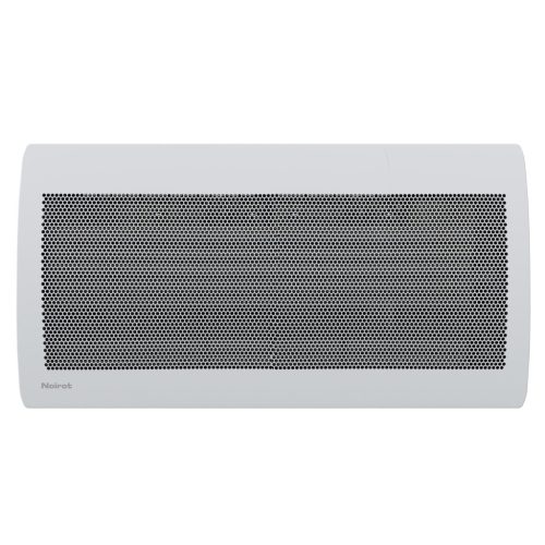 Noirot E184115 Radiance H 1500 BL elektromos hősugárzó panel, 1500 W, IP24 védettség, beépített termosztát LCD kijelzővel, fali kivitel