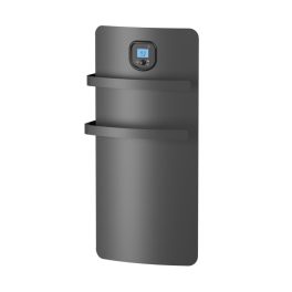   Noirot E221124 RSS Anuri DY 1200 AN törölközőszárító, 1200 W, IP24 védettség, beépített ventilátor, gyerekzár, antracit szürke