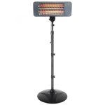 Home FK 272 álló kvarccsöves kültéri hősugárzó, 650W/1350W, IPX4 védelem