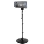 Home FK 272 álló kvarccsöves kültéri hősugárzó, 650W/1350W, IPX4 védelem