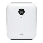 Home FKF26201 fürdőszobai ventilátoros fűtőtest, 2000 W, 2 fokozat, PTC fűtőelem, távirányító, LED kijelző, IPX2