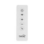 Home FKIR 351 WIFI falra szerelhető, infra smart elektromos hibrid fűtőtest, 350W, heti program, távirányító, fehér