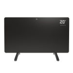 HOME FKIS600WIFI hordozható/fali infrasugárzó fűtőtest, 600 W, beltéri, hangtalan, digitális termosztát, ECO üzemmód, gyerekzár, IP44, túlmelegedés elleni védelem