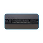 HOME FKK25G szabadon álló elektromos látványkandalló, max. 2000 W, LED lángeffekt, 2 fokozat, mechanikus vezérlés, arany díszítés