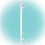 Home FKTW 501 fali elektromos törölközőszárító, 500W, LCD, fehér