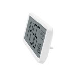 HOME HC18 páratartalom és hőmérséklet mérő ébresztőóra, prémium LCD kijelzővel, bútorra, falra helyezhető