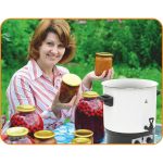 Home HG BA 27 befőző automata, teljesítmény 1800 W, 27 literes tartály, sterilizálás funkció, fehér-fekete