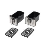 HOME HGAF29 duplakosaras forrólevegős sütő, 2 x 4,5L, 2000 W, digitális vezérlés, 8 féle üzemmód