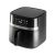 Home HGAF8 digitális air fryer, forrólevegős fritőz, 8 liter kapacitás, 2000 W, hőmérsékleti tartomány 80 – 200 °C