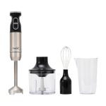 Home HGBMS65 botmixer szett, 1000W, 15 fokozatban állítható sebesség, tálas aprító űrtartalma 500 ml, mérőpohár űrtartalma 650 ml