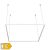 Home LMF 36/4500H álmennyezeti LED lámpatest, 595 x 595 mm, 36 W, 4500 lm, 4000 K