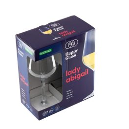   HappyGlass Lady Abigail törhetetlen borospohár, 47 cl, BPA mentes, élelmiszeripari minőség, 2 db / szett