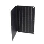 HOME MSC10W hordozható napelemes USB töltő, összecsukható, 10Watt, 2xUSB, LED töltésjelző, felakasztható, tartozék karabinerekkel