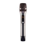 SAL MVN310 Professzionális vezeték nélküli mikrofon szett, kb.40m hatótávolság, fém mikrofon és fém vevőegység, automatikus párosítás, elem nélküli működés, tölthető, 16 UHF csatorna a zavarmentes vételért