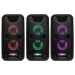 SAL PAR 2200BT hordozható party hangdoboz, 120 W, BT, FM rádió, AUX, MP3 felvétel, automatikus gyorstöltés