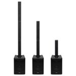 SAL PAS8W42S professzionális oszlopsugárzó hangrendszer, max. 600 W, 20cm mélysugárzó, 4x2” szélessávú szatellit hangszóró, aktív zenekari hangdoboz, Bluetooth, állvány