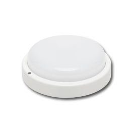   HOME RCC18LEDWH LED-es fali/mennyezeti lámpa, kör alakú, fekete, 18 W, 4000K, 1200 lumen, IP54, kül- és beltéri kivitel