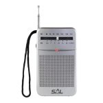 SAL RPC 4 zsebrádió, 2 sávos AM-FM rádió, nagyérzékenységű vétel