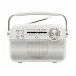 SAL RPR9 napelemes rádió multimédia lejátszóval, FM-AM-SW rádió, Bluetooth, USB és microSD csatlakozás, beépített akkumulátor