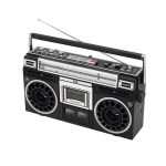 SAL RRT BROOKLYN sztereó kazettás rádiós magnó, Bluetooth, USB, microSD, MP3, felvétel, 4-sávos rádió, multimédia