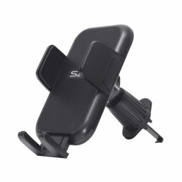   SAL SA063 autós mobiltartó, kb. 55 - 95 mm, félautomata, szellőzőre, egykezes, szilikon felület, forgatható, billenthető