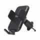 SAL SA063 autós mobiltartó, kb. 55 - 95 mm, félautomata, szellőzőre, egykezes, szilikon felület, forgatható, billenthető