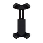 SAL SA065 kerékpáros, rolleres mobiltartó, masszív tartóbilincs, biztonsági retesz, védett sarokelemek, gumi és szilikonbetétek, 18 - 45 mm kormányátmérőre