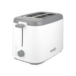 HAUSER T-242 kenyérpirító, 800 W, 2 szeletes, automata szeletkidobás, fokozatmentes pirítás, fehér/szürke színű
