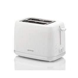   Gorenje T850DPW kenyérpirító, 850 W, 7 fokozat, újramelegítés, kiolvasztás, hőfokszabályozó, megvilágított nyomógombok