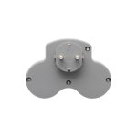 HOME TPF2USBC USBC hálózati töltő, 2.1A, max. 3680 W, 2 db földelt hálózati aljzat gyermekvédő zsaluval