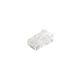 Home TS 51PRO átmenő dugó, 8P/8C (RJ 45), nyitott front, gyors szerelhetőség