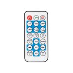 SAL VBT 1100/RD smart autórádió, 4 x 45 W, 4 RCA, FM, BT, USB, SD, AUX, kék LED kijelző és gombok, Android/iOS App