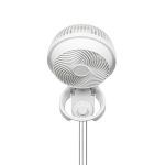 Home WFM 2 fali ventilátor, 30 W, 3 fokozat, 18 cm-es lapátátmérő, állítható dőlésszög, zsinórkapcsoló, fehér