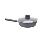 Zilan ZLN0874 Spotty Chef magasfalú serpenyő fedővel, 24 cm, 2,4 literes, tapadásmentes bevonat