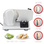 Zilan ZLN3376 szeletelőgép, 150 W, 190 mm-es forgókés, állítható szeletelési vastagság, biztonságos kivitel