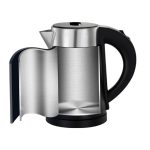 Zilan ZLN3387 vízforraló, 800 W, duplafalú, 0.8l, 360°-ban forgatható, rejtett fűtőszál, jelzőfény, fekete