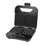 Zilan ZLN3932 5 in 1 szendvicssütő,  800 W, LED visszajelző, 5 cserélhető sütőlap, fekete-ezüst kivitel