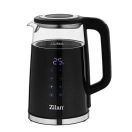   Zilan ZLN7859 vízforraló, max. 2200 W, 1,7 literes, rejtett fűtőszál, digitális kijelző